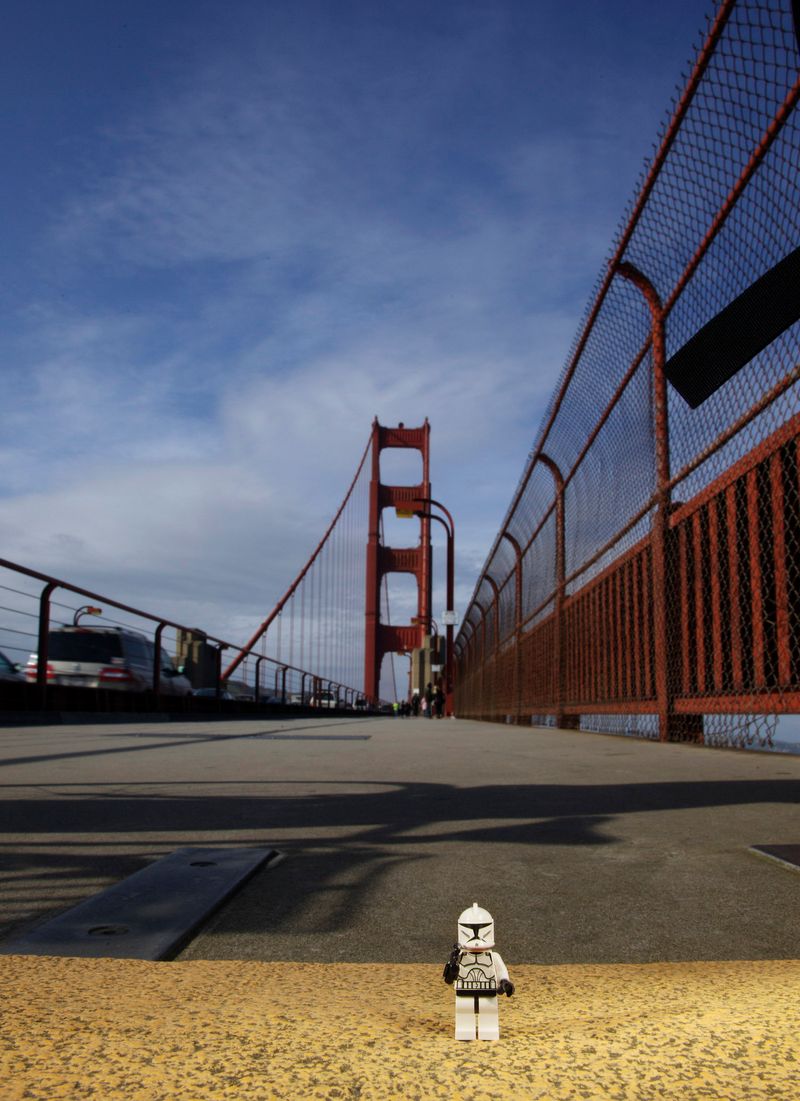 Illustration for article titled The LEGO Star Wars III: Clone Wars Spill Over Into San Francisco
